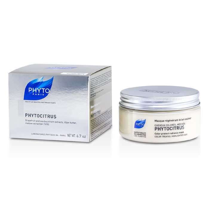 Phytocitrus Color Protect Radiance Mask (Color-Treated, Highlighted Hair)