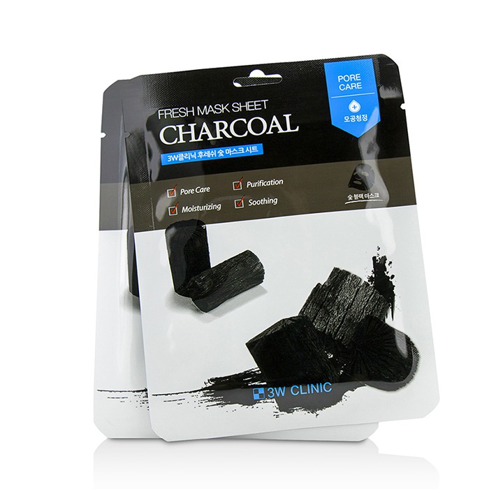 Mask Sheet - Charcoal 10pcs