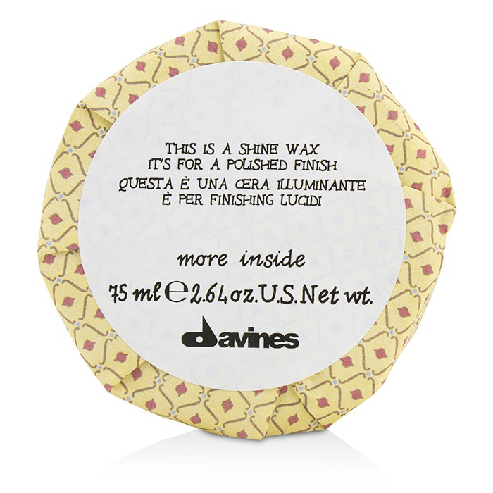 Davines This Is A Shine Wax 75ml/2.64oz for polished hairstyles with lightweight hold