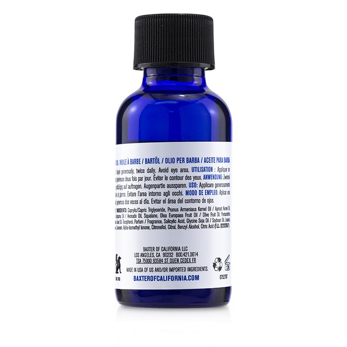 Baxter of California Baxter of California beard oil with squalane and avocado, 30ml