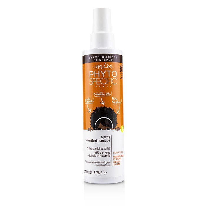 Phyto Specific Magic Detangling Spray (No-Rinse Formula, Age 3-12) 200ml/6.76oz