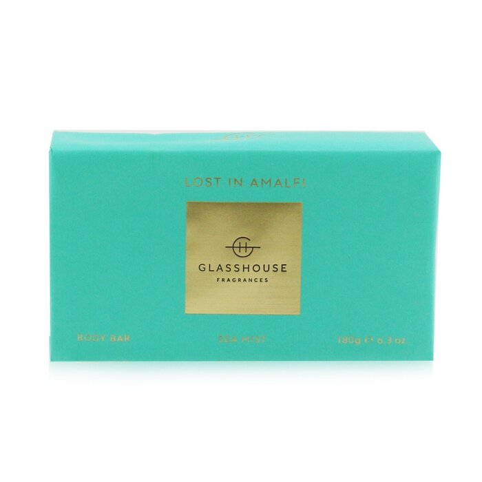 Glasshouse body bar Lost in Amalfi 180g/6.3oz with almond oil and shea butter for all skin types