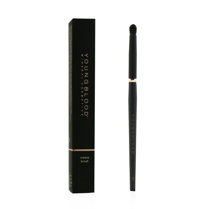 Youngblood crease brush with Taklon synthetic fibers