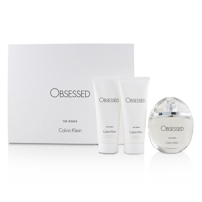 Obsessed Coffret: Eau De Parfum Spray 100ml/3.4oz + Body Lotion 100ml/3.4oz + Shower Gel 100ml/3.4oz 3pcs