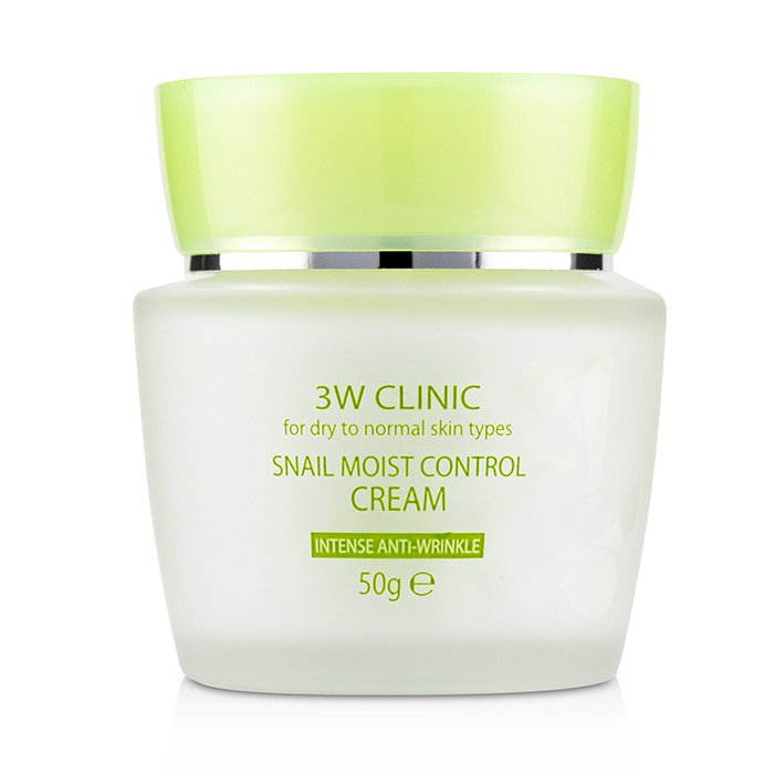 Snail Moist Control Cream (Intensive Anti-Wrinkle) - For Dry to Normal Skin Types 50g/1.7oz