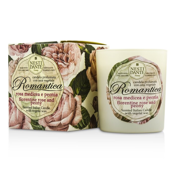 Nesti Dante Nesti Dante Romantica Florentine Rose & Peony scented candle 160g/5.64oz