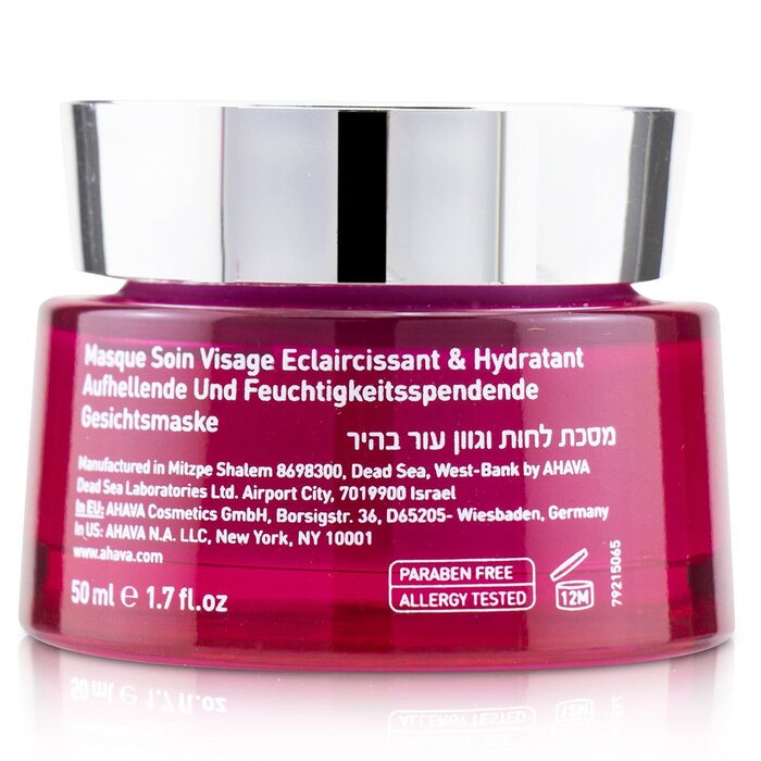 Ahava Ahava mineral mud brightening and hydrating facial treatment mask 50ml/1.7oz