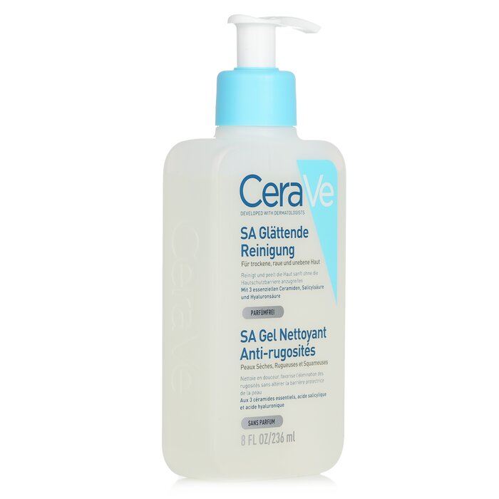 CeraVe CeraVe SA smoothing cleanser with salicylic acid for face and body 473ml/16oz