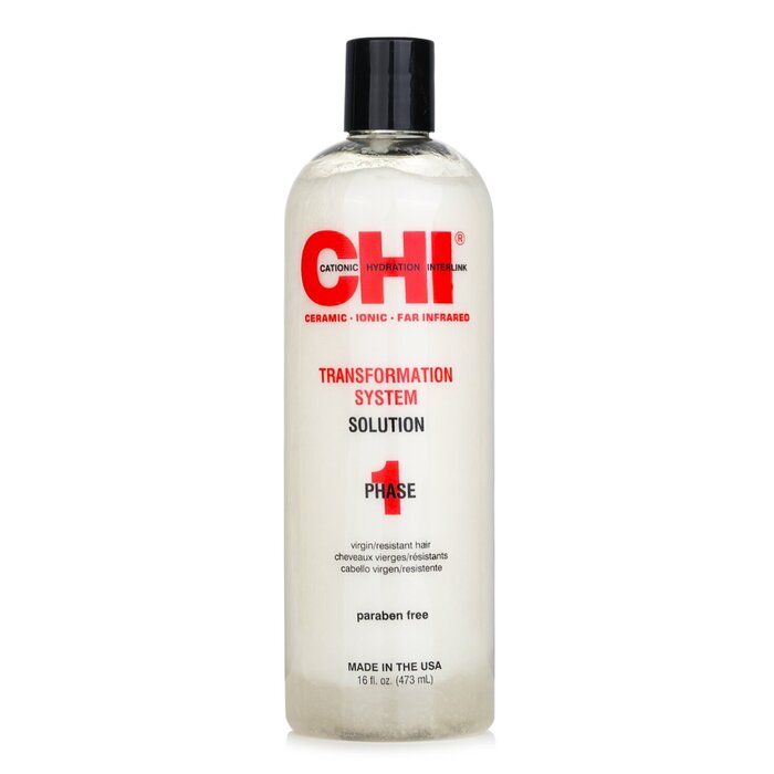 Chi Chi transformation system phase 1 solution for resistant or virgin hair 473ml/16oz