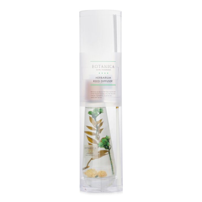 Botanica home fragrance herbarium reed diffuser - green 140ml/4.73oz