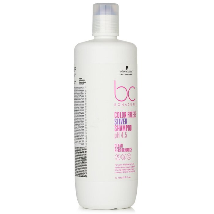 Schwarzkopf Schwarzkopf BC Bonacure pH 4.5 Color Freeze silver shampoo for grey and lightened hair 250ml