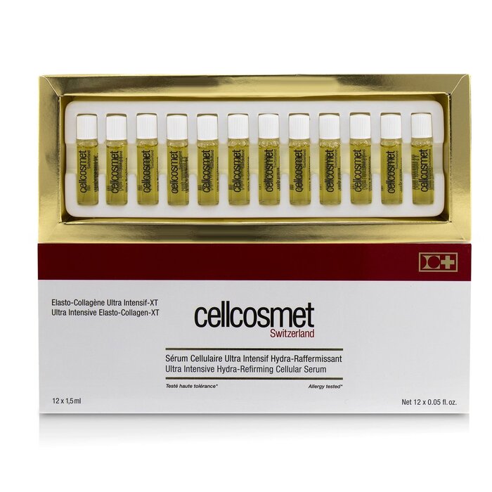 Cellcosmet & Cellmen Cellcosmet ultra intensive elasto-collagen-XT hydra-refirming cellular serum 12x1.5ml/0.05oz
