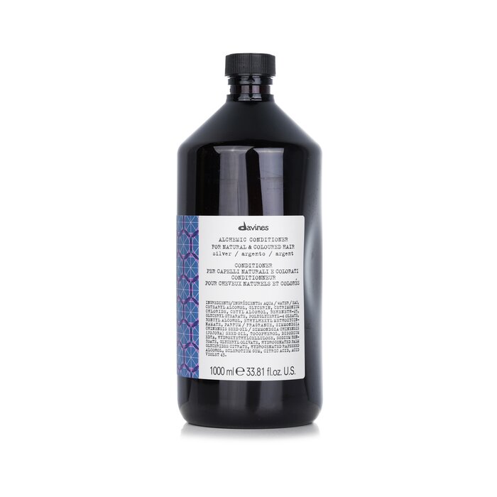 Davines Alchemic Conditioner Silver 250ml for natural and coloured hair