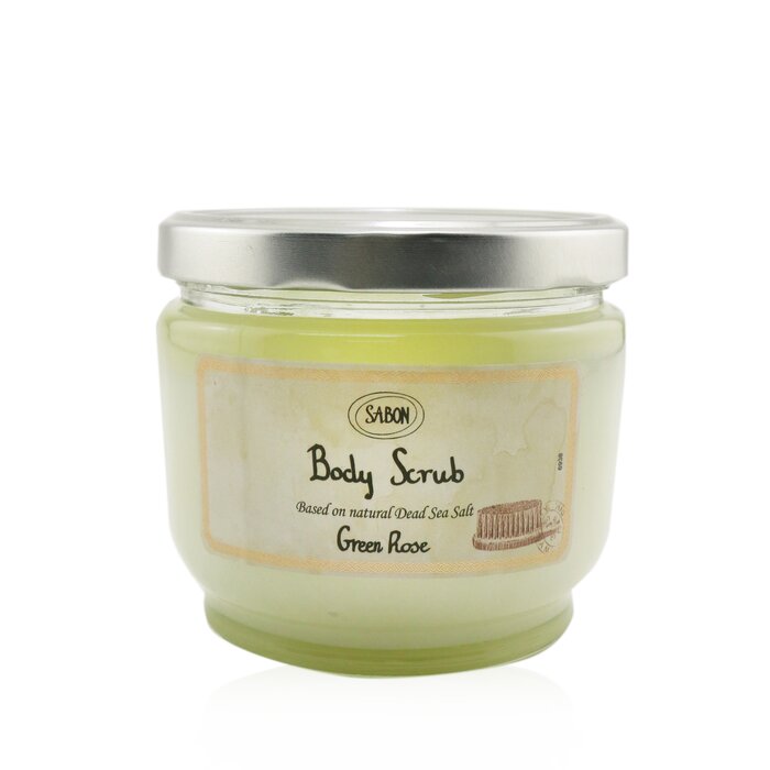 Sabon body scrub with green rose 320g/11.3oz
