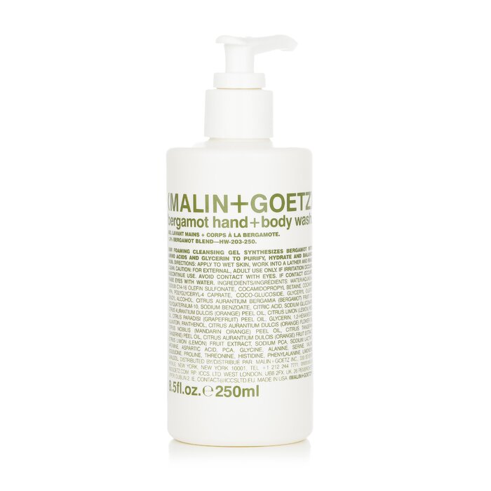 MALIN+GOETZ bergamot hand and body wash 250ml/8.5oz