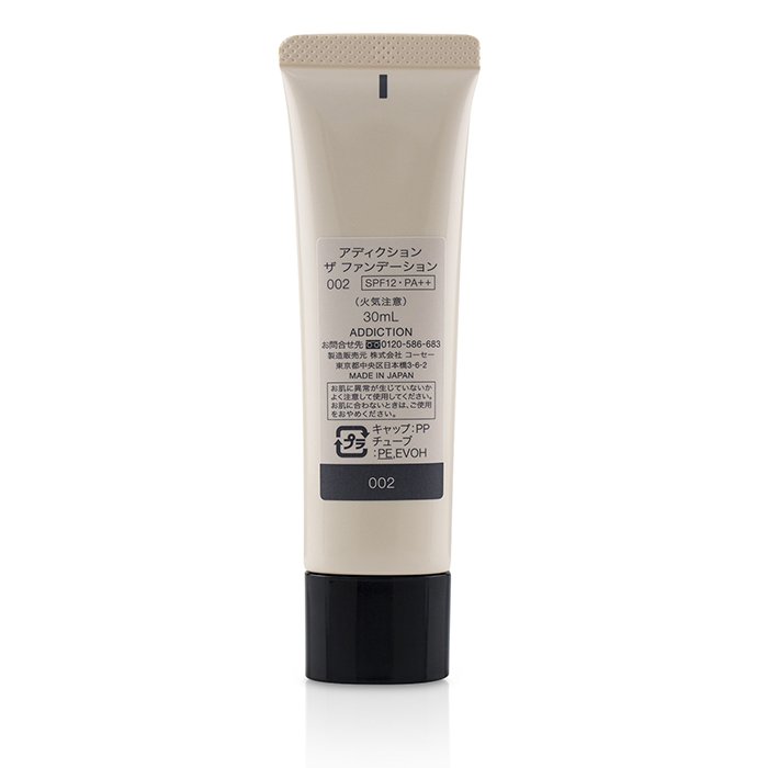 ADDICTION ADDICTION foundation SPF 12 in shade #012 (Sand) 30ml
