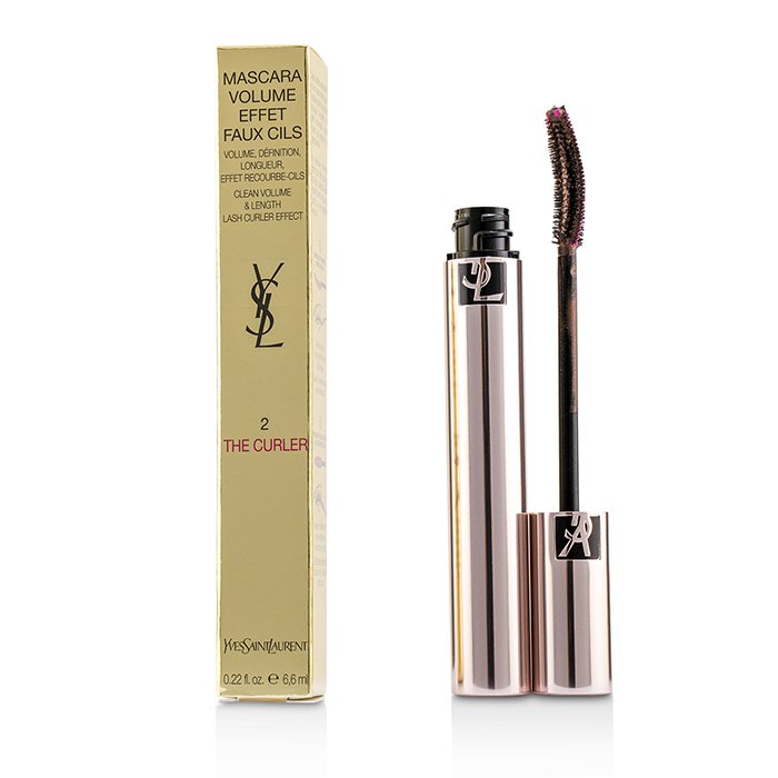 Yves Saint Laurent Yves Saint Laurent Volume Effet Faux Cils The Curler Mascara with nourishing oils, #03 Mischievous Violet, 6.6ml