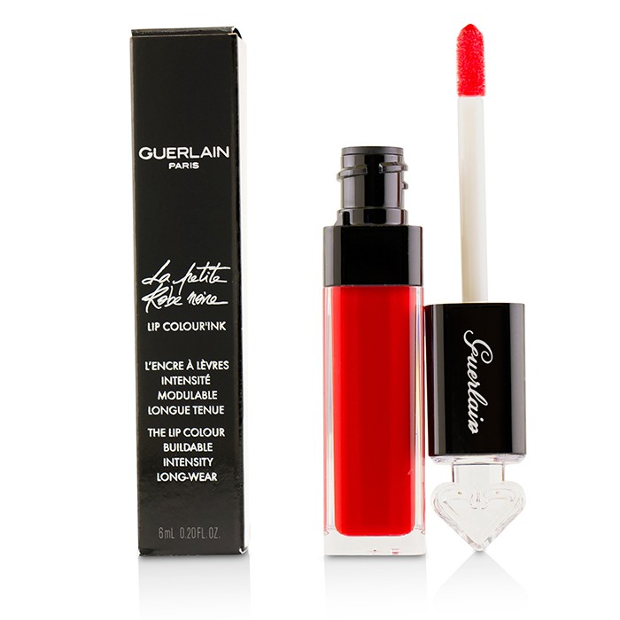 Guerlain Guerlain La Petite Robe Noire Lip Colour'Ink 6ml - Liquid lipstick with floral fruity fragrance