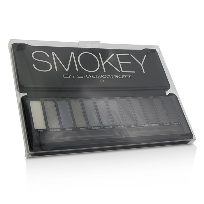 BYS BYS smokey eyeshadow palette with 12 shades 12g/0.42oz