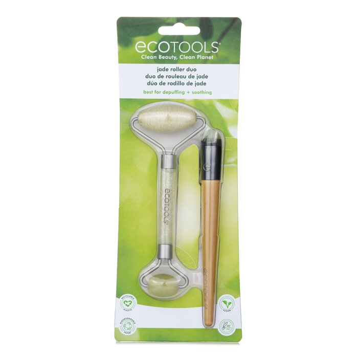 EcoTools jade roller duo set