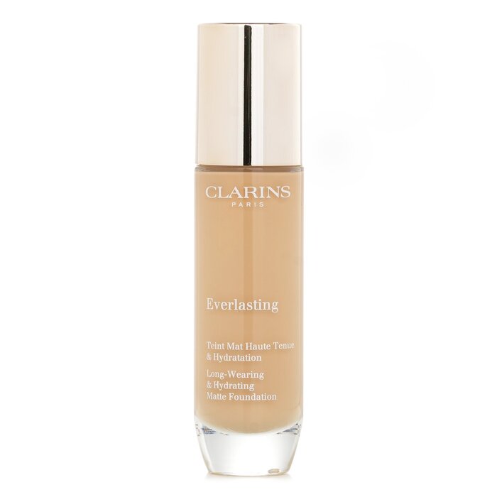Clarins everlasting hydrating matte foundation #107C Beige 30ml
