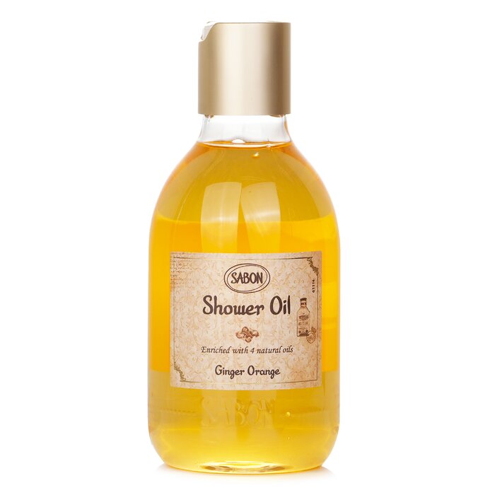 Sabon shower oil with ginger orange 300ml/10.5oz