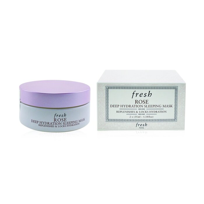 Fresh rose deep hydration sleeping mask duo 70ml/2.36oz