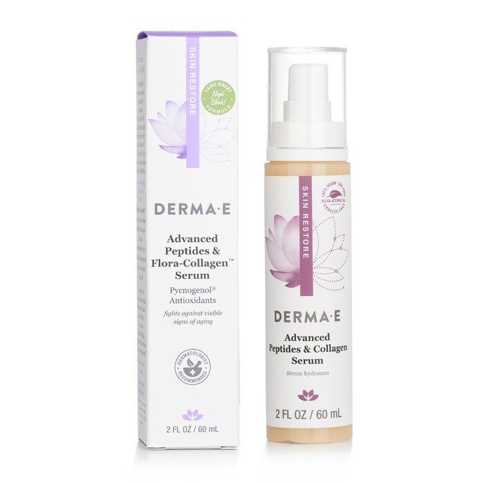 Derma E skin restore advanced peptides & collagen serum 60ml/2oz