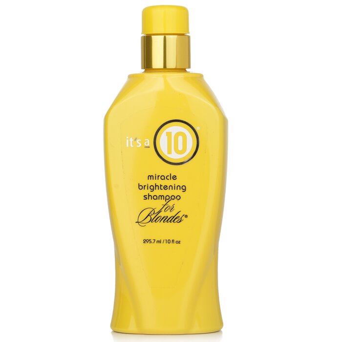 IT'S A 10 miracle brightening shampoo for blondes 295.7ml/10oz
