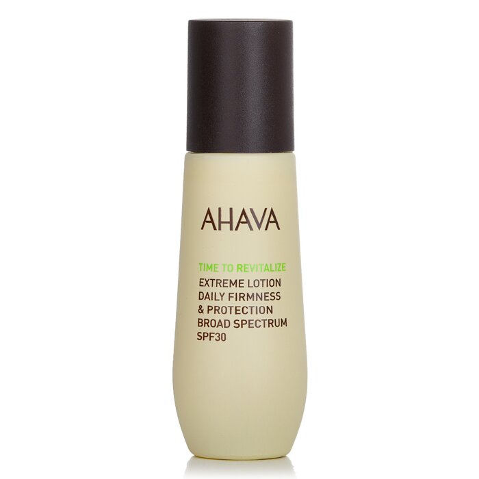 Ahava Time to Revitalize extreme lotion with SPF 30 for daily firmness and protection 50ml/1.7oz