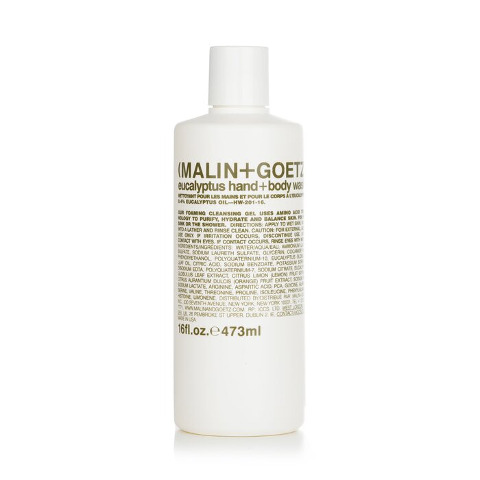 MALIN+GOETZ eucalyptus hand and body wash 473ml/16oz