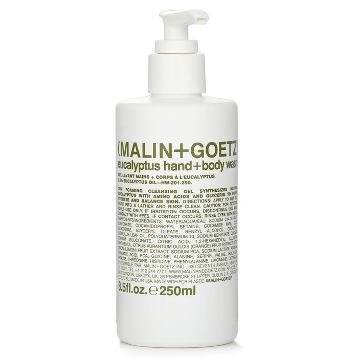 MALIN+GOETZ eucalyptus hand and body wash 250ml/8.5oz