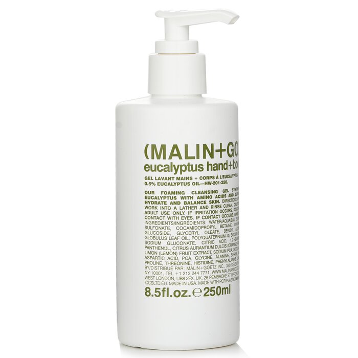 MALIN+GOETZ eucalyptus hand and body wash 250ml/8.5oz