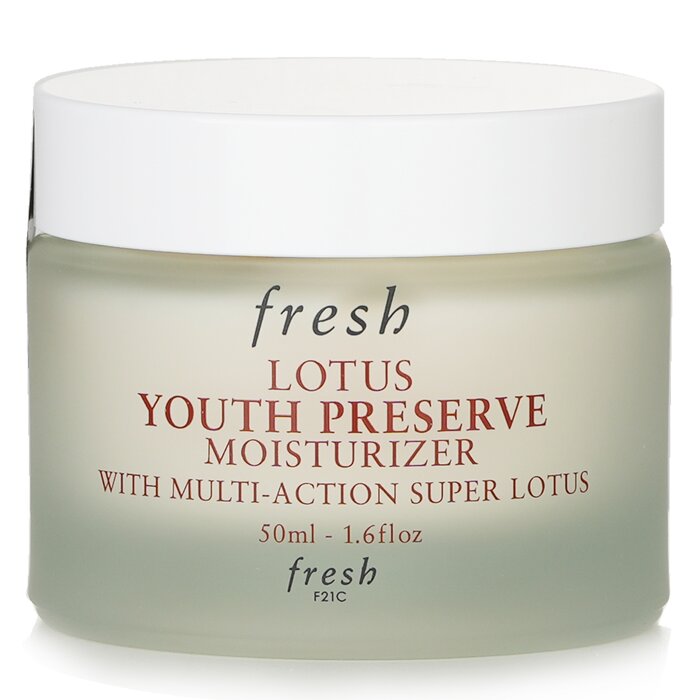 Fresh Lotus Youth Preserve Moisturizer 50ml with hyaluronic acid for face