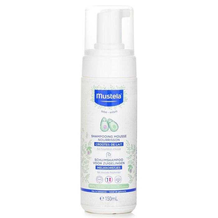 Mustela newborn foaming shampoo 150ml/5oz