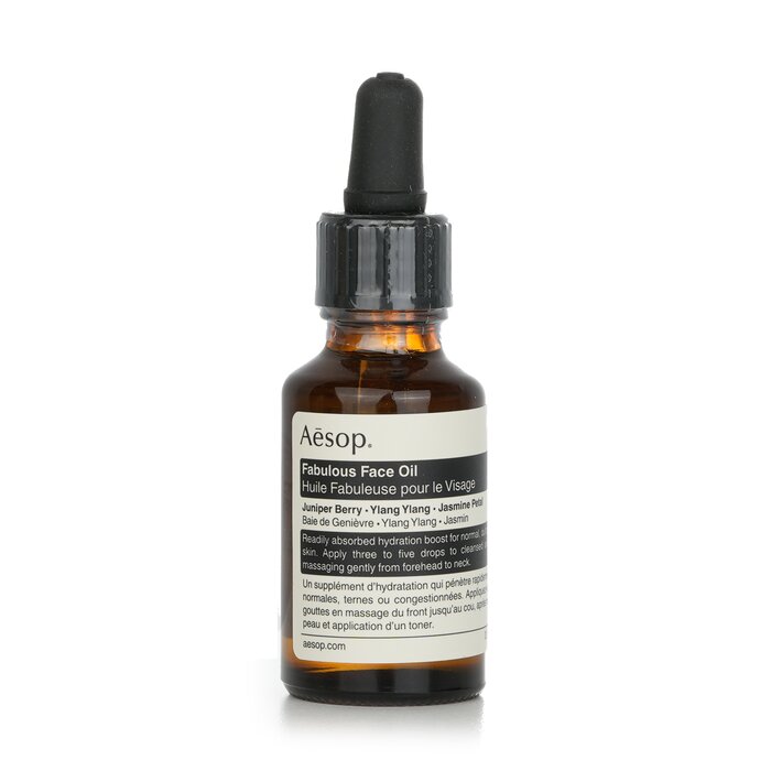 Aesop Fabulous Face Oil 25ml/0.8oz for revitalizing and hydrating skin