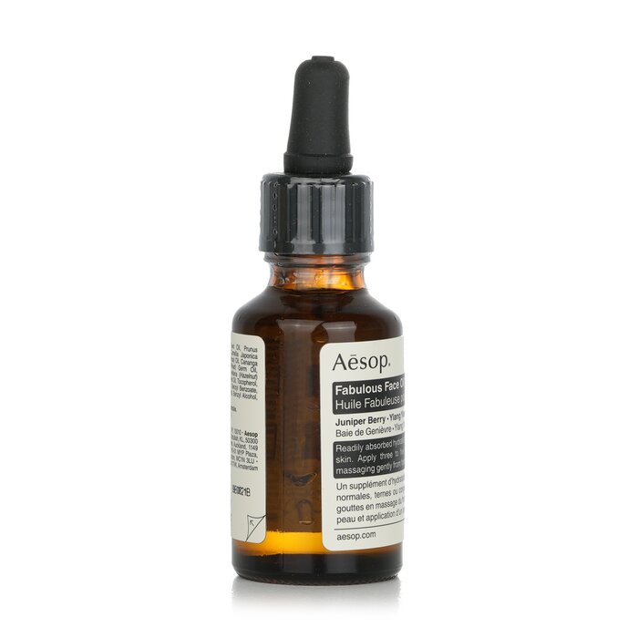 Aesop Fabulous Face Oil 25ml/0.8oz for revitalizing and hydrating skin