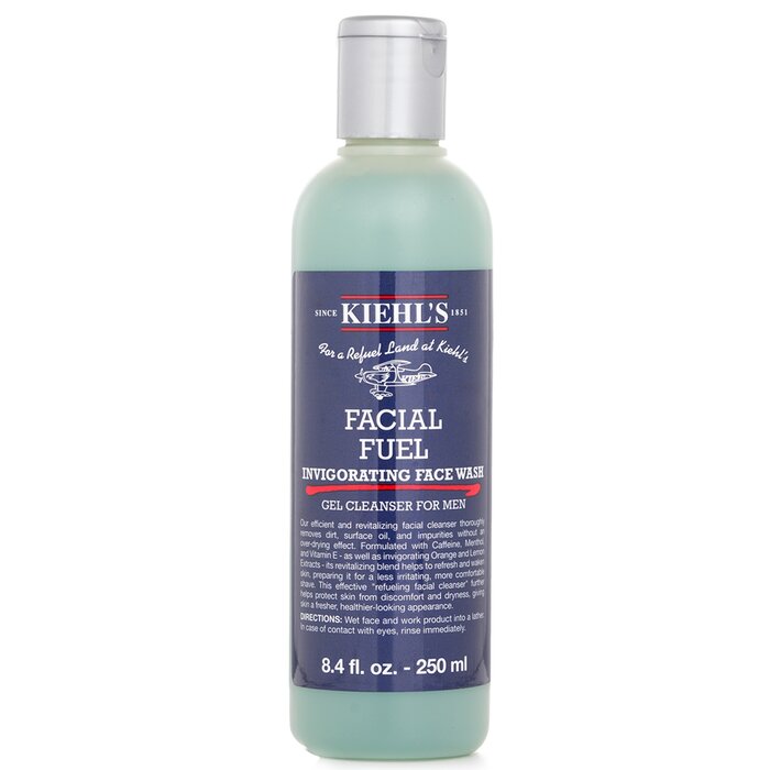 Kiehl's Facial Fuel energizing face wash gel cleanser 250ml/8.4oz