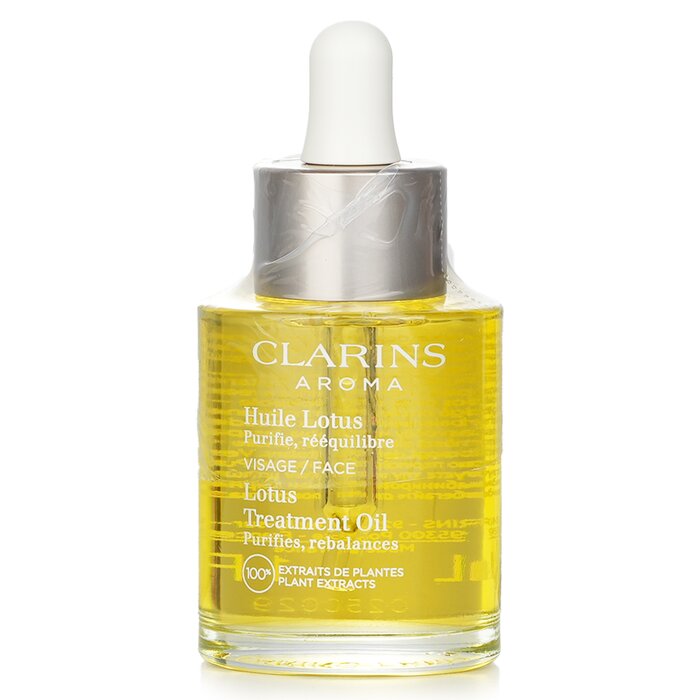 Clarins face treatment oil with lotus for combination to oily skin 30ml/1oz