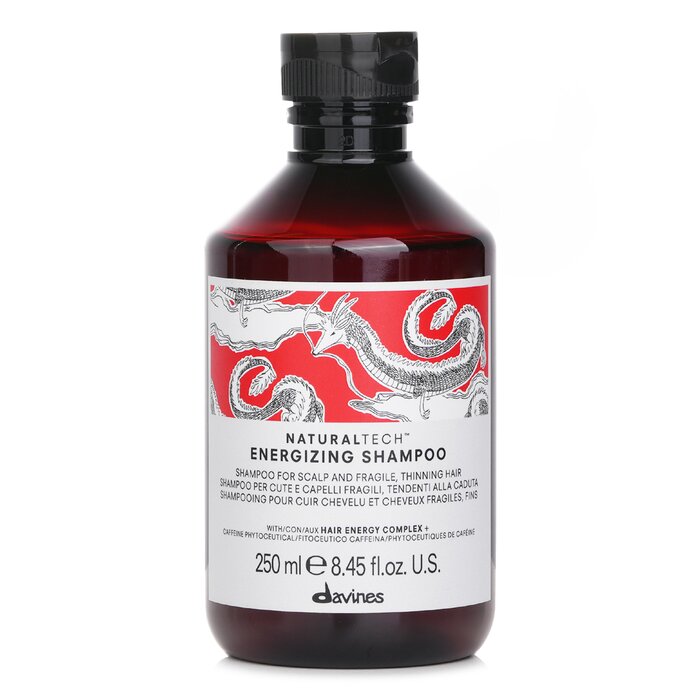 Davines Natural Tech energizing shampoo for scalp and thinning hair 250ml