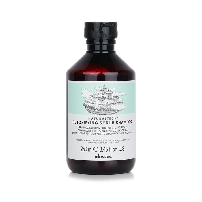 Davines detoxifying scrub shampoo for atonic scalp 250ml/8.45oz