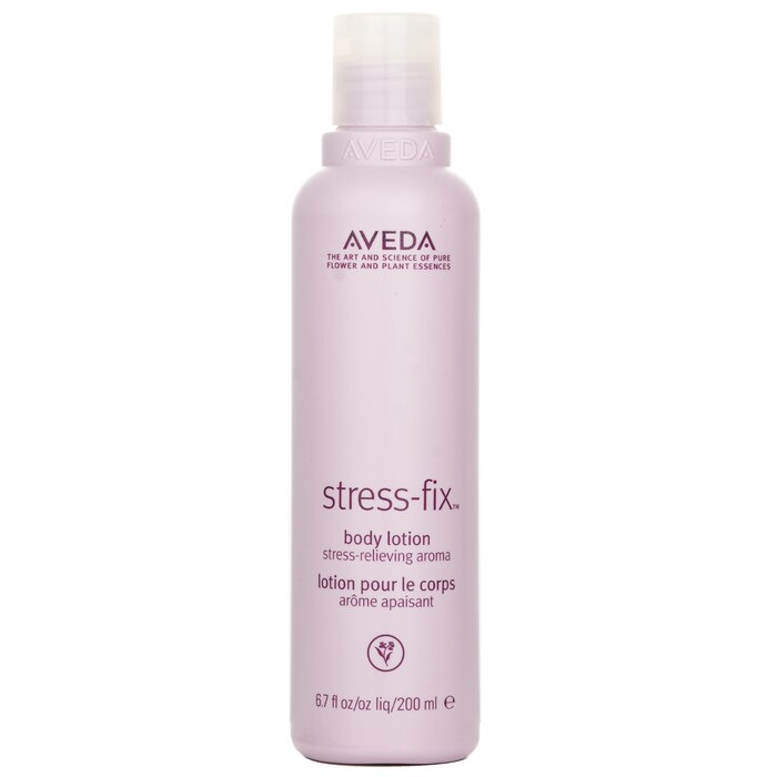 Aveda Stress Fix body lotion 200ml/6.7oz with lavender and clary sage for soothing hydration