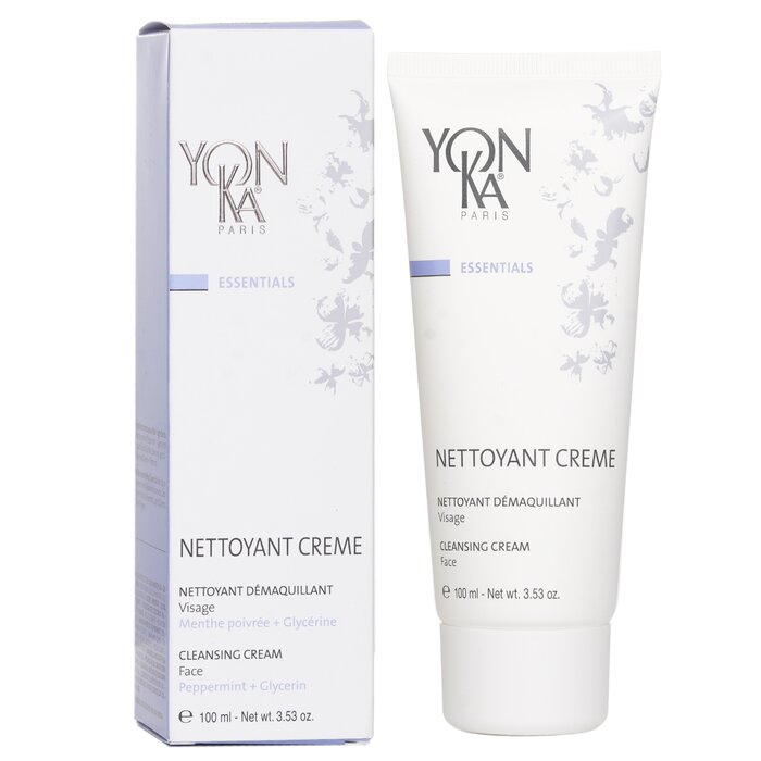 Yonka Essentials face cleansing cream with peppermint 100ml/3.53oz