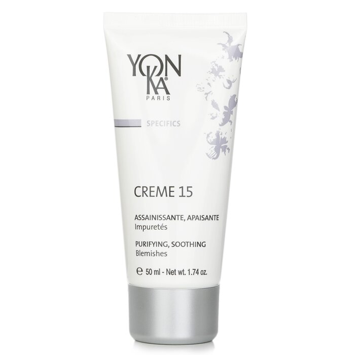 Yonka Specifics Crème 15 with burdock - purifying cream for blemishes 50ml/1.74oz