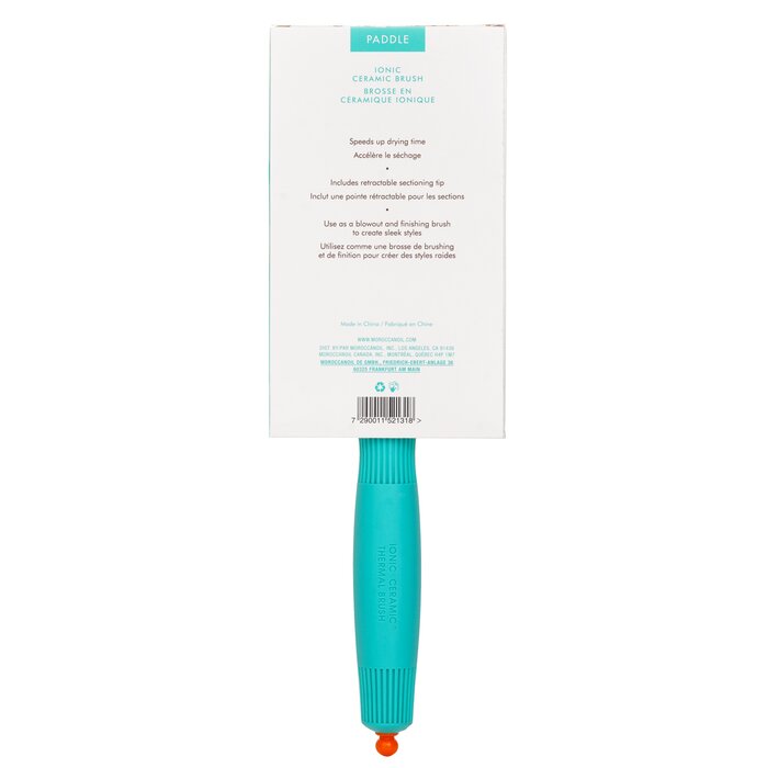 Moroccanoil ionic ceramic thermal paddle brush