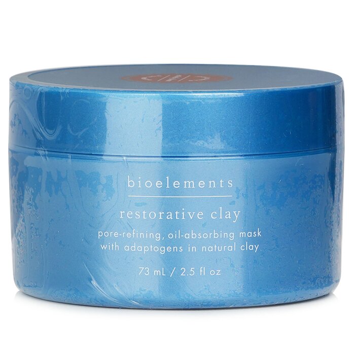 Bioelements restorative clay pore-refining facial mask 73ml/2.5oz