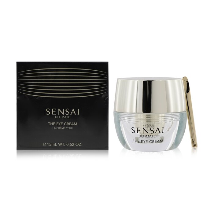 Brand: Kanebo Sensai Old Name: Sensai Ultimate The Eye Cream 15ml/0.52ozSize: 15ml/0.52ozDescription: Introducing Kanebo Sensai Ultimate Eye Cream, a luxurious 15ml formulation meticulously crafted to rejuvenate the delicate skin around your eyes. This ri