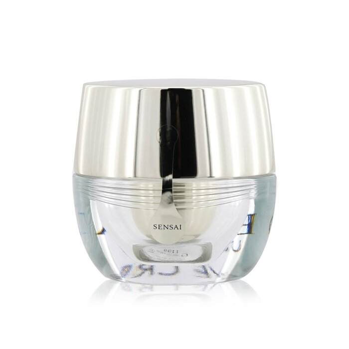 Brand: Kanebo Sensai Old Name: Sensai Ultimate The Eye Cream 15ml/0.52ozSize: 15ml/0.52ozDescription: Introducing Kanebo Sensai Ultimate Eye Cream, a luxurious 15ml formulation meticulously crafted to rejuvenate the delicate skin around your eyes. This ri