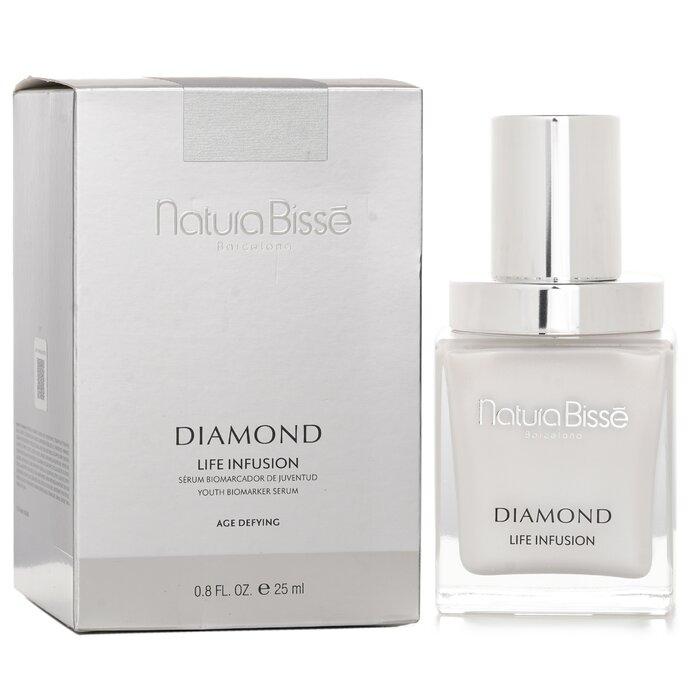 Natura Bisse Diamond life infusion serum 25ml/0.8oz for face with rejuvenating magnetite