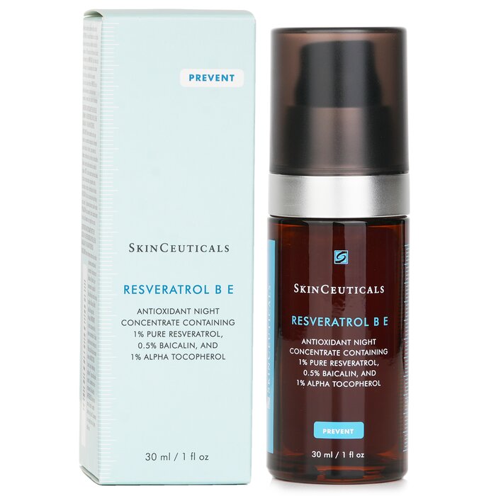Skin Ceuticals Resveratrol B E Antioxidant Night Concentrate 30ml/1oz
